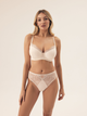 Бюстгальтер Push-up з кісточками мереживний Esotiq Bonita 42534-01X 75C Кремовий (5903972520956) - зображення 6