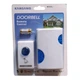 Бездротовий дверний дзвінок KAMSANG DOORBELL WL-646 32 мелодії Приймач у розетку 220V White-Blue - зображення 2