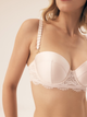 Бюстгальтер Push-up з кісточками Esotiq Brillant 42546-01X 80C Кремовий (5903972530030) - зображення 5