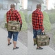 Адміністративна дорожня тактична сумка-органайзер DERBY PatrolBag multicam, камуфляжна сумка в авто для рибалки та полювання пересувний офіс міцна ручна поклажа в літак 40 30 20, кишеня для ноута 13"-17" мультикам - зображення 9