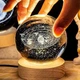 Светодиодный хрустальный шар, декоративный универсальный 3D ночник, хрустальный шар - изображение 5