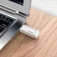 Флеш накопичувач USB HOCO UD11 Wisdom USB3.0 high-speed FAT32/exFAT 32ГБ 15-100Мб/c White - зображення 2