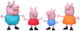 Набір фігурок Peppa Pig Дружна сім'я Пеппи F2190 (5010993834600) - зображення 4