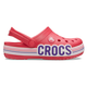 Сабо Crocs Crocband Kids Clog 31-32 р 19.2-20.0 см Детские Малиновые 204537-J1 Logo Stripe Poppy - изображение 1