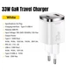 Швидка Зарядка Essager GaN 33W USB-C PD+QC3.0 white - зображення 2
