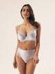 Biustonosz damski bez Push Up z fiszbinami Esotiq Brillant 42547-50X 80E Błękitny (5903972531143) - obraz 3