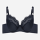 Biustonosz damski bez Push Up z fiszbinami Esotiq Brillant 42547-99X 65F Czarny (5903972530641) - obraz 6