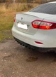 Накладка на задній бампер Renault Fluence акулі плавці канарди універсальна чорного кольору - зображення 2