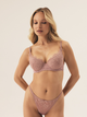 Biustonosz damski Push Up z fiszbinami Esotiq Blithely 42551-39X 80D Różowy (5903972532188) - obraz 9
