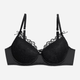 Biustonosz damski Push Up z fiszbinami Esotiq Blithely 42551-99X 65F Czarny (5903972532515) - obraz 10