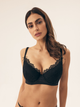 Biustonosz damski Push Up z fiszbinami Esotiq Blithely 42551-99X 75E Czarny (5903972532447) - obraz 8