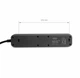 Сетевой удлинитель Videx ONCORD з/з 4п 3м (3x1.5мм) с кнопкой Black - изображение 4