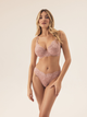 Biustonosz damski Push Up z fiszbinami Esotiq Blueberry 42554-39X 75E Różowy (5903972522837) - obraz 6