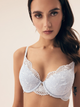 Biustonosz damski Push Up z fiszbinami Esotiq Blueberry 42554-50X 70E Błękitny (5903972523421) - obraz 1