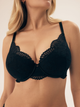 Бюстгальтер Push-up з кісточками мереживний Esotiq Blueberry 42554-99X 70D Чорний (5903972523063) - зображення 9