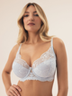 Biustonosz damski bez Push Up usztywniany Esotiq Blueberry 42555-50X 65G Błękitny (5903972524374) - obraz 1