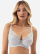 Biustonosz damski bez Push Up usztywniany Esotiq Blueberry 42555-50X 80E Błękitny (5903972524299) - obraz 6