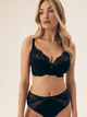 Biustonosz damski bez Push Up usztywniany Esotiq Blueberry 42555-99X 65F Czarny (5903972523964) - obraz 5