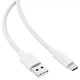 Кабель для зарядки ACEFAST C18-04 USB-A – USB-C 3A 1.2 м Белый - изображение 2