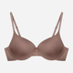 Biustonosz damski bez Push Up usztywniany Henderson Necio 42581-84X 65E Brązowy (5903972399521) - obraz 6