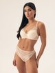 Biustonosz damski bez Push Up usztywniany Henderson Noche 42582-24X 70B Beżowy (5903972399545) - obraz 5