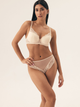 Biustonosz damski bez Push Up usztywniany Henderson Noche 42582-24X 75F Beżowy (5903972399651) - obraz 6