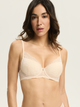 Biustonosz damski bez Push Up usztywniany Henderson Noche 42582-24X 75F Beżowy (5903972399651) - obraz 7