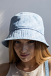 Панама джинсовая D.Hats голубая - изображение 5