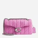 Сумка кросс-боди через плечо женская из натуральной кожи средняя Coach Tabby Shoulder Bag 26 With Pillow Quilting BG-COA-77 Lh/Fuchsia (195031264238) - изображение 1