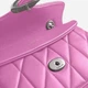 Сумка кросс-боди через плечо женская из натуральной кожи средняя Coach Tabby Shoulder Bag 26 With Pillow Quilting BG-COA-77 Lh/Fuchsia (195031264238) - изображение 9