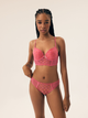 Biustonosz bustier Esotiq Bloomy 42869-42X 65E Różowe (5903972552568) - obraz 3