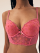 Biustonosz bustier Esotiq Bloomy 42869-42X 75C Różowe (5903972552469) - obraz 5
