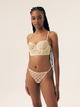 Biustonosz bustier Esotiq Bloomy 42870-10X 80B Żółte (5903972552643) - obraz 3