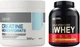 Набор OstroVit Creatine Monohydrate порошок 300 г Манго + Optimum Nutrition 100% Whey Gold Standard порошок 2.27 кг Banana (5902232617603) + (748927029574) - изображение 1