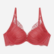 Biustonosz damski Push Up z fiszbinami Esotiq Bossa 42873-42X 65F Różowy (5903972554180) - obraz 6