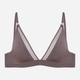 Biustonosz damski bez Push Up braletka Esotiq Blissy 42886-90X S Szary (5903972556191) - obraz 5