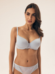 Biustonosz damski bez Push Up usztywniany Esotiq Bluey 42918-50X 90C Błękitny (5903972563106) - obraz 1