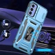 Ударостійкий чохол Camshield Army Ring для Samsung Galaxy A36 5G / A56 5G Блакитний / Light Blue - изображение 2