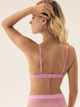 Biustonosz damski bez Push Up braletka Bloovii Saoui 43116-30X S Różowy (5903972578254) - obraz 2