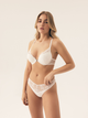 Biustonosz damski Push Up z fiszbinami Bloovii Sydney 43121-01X 75D Kremowy (5903972579923) - obraz 3
