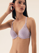 Biustonosz damski Push Up z fiszbinami Bloovii Sydney 43121-04X 80C Fioletowy (5903972580028) - obraz 1