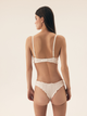 Biustonosz damski bez Push Up bawełniany Bloovii Malesia 43212-01X 70D Kremowy (5903972572634) - obraz 4