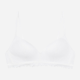 Biustonosz damski bez Push Up bawełniany Bloovii Malesia 43212-01X 70C Kremowy (5903972572610) - obraz 6