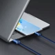 Кабель Baseus Crystal Shine Series Fast Charging Data Cable USB to Type-C 100W 2m Blue (CAJY000503) - зображення 9