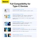 Baseus Superior Series Fast Charging Data Cable USB to Type-C 100W 2m Cluster Black (P10320102114-02) - изображение 15
