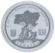 Монета Україна 10 гривень 2022 Срібло Proof Ой у лузі червона калина - зображення 4