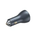 Автомобільний зарядний пристрій Baseus Golden Contactor Pro GaN Fast Charging Car Charger U+2C 65W Lunar Gray (C00035202841-00) - изображение 3