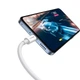 Кабель Baseus Superior Series (SUPERVOOC) Fast Charging Data Cable USB to Type-C 65W 2m White (CAYS001002) - зображення 5