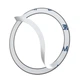 Пластина для магнітного тримача Baseus Halo Series Magnetic Metal Ring（2pcs/pack）Black (PCCH000001) - изображение 6