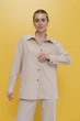 Жіночий костюм "Alessandra long” XS бежевий - зображення 5